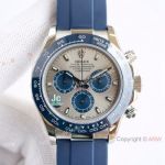 Swiss Copy Rolex Cosmograph Daytona 116509 Blue Ceramic Bezel Oysterflex Watch A7750_th.jpg